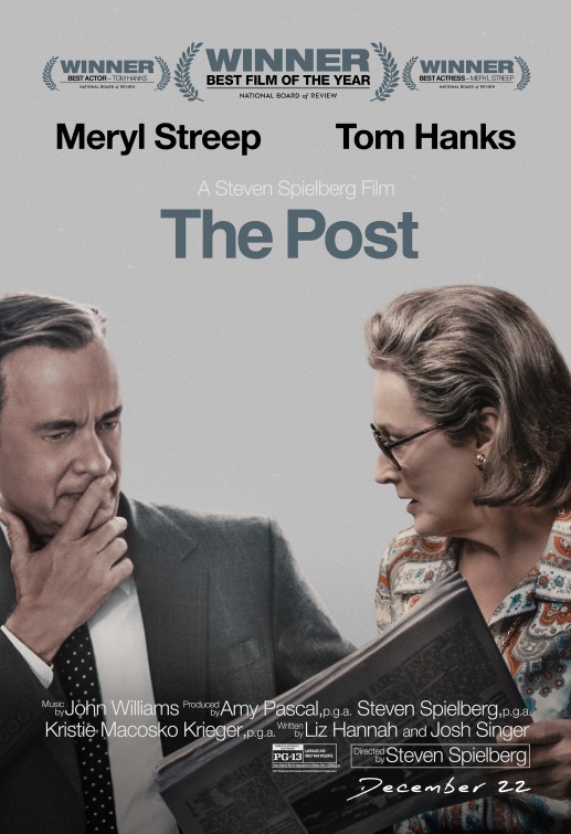 Omslag till filmen: The Post