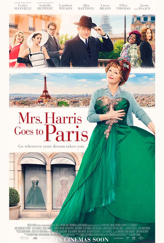 Omslag till filmen: Mrs. Harris Goes to Paris